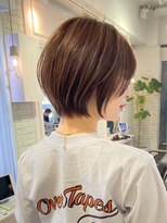 ロンドブルーム 天神大名店(Lond Bloom)&nbsp;大人美人ショート　マロンベージュ　イルミナカラー