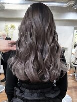 サイン 表参道(SIGN)&nbsp;バレイヤージュハイライトグラデーションカラーベージュカラー