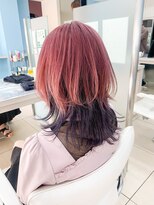 プロデュース 東橋本店(Produce) ウルフ×ツートンカラー×ピンク×ディープパープル