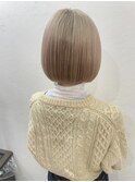透明感ペールベージュ×髪質改善トリートメント/用賀