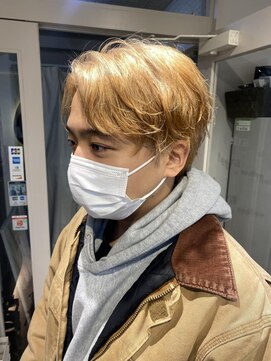 テトラ バイ ネオリーブ 横浜西口店(tetra by neolive) ＊ブリーチ必須！ブロンドベージュ＊