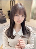 (縮毛矯正/髪質改善/ロングヘア/前髪/サイドバング/小顔)