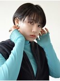 大人可愛い20代30代40代似合わせカットイメチェンフルバング