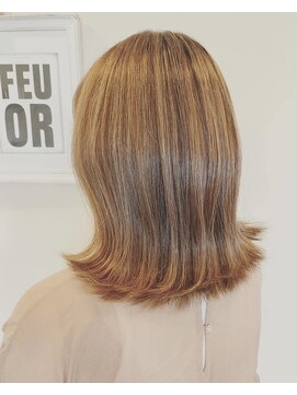 ウーヴリール 総社店(ouvrir) くびれヘア×ハイライト