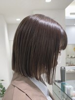 ガーデンヨコハマエスト(GARDEN YOKOHAMA est)&nbsp;ぷつっとボブ似合わせカットイメチェンフルバング大人ボブ