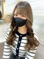 エルバイラビス 大宮(elu by lovis)&nbsp;《Kanna》カラーエクステ80本/韓国大宮/ロング/ベージュブラウン