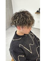 ブランチオム 宇佐店(branch homme)&nbsp;波巻きスパイラル ハイライト