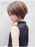 ショートボブ髪型20代30代40代50代前髪あり前髪なし面長丸顔小林
