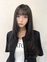 ミラ(MIRA)&nbsp;ぱっつん前髪/ハイレイヤー/ザクザクレイヤー/梅田美容室