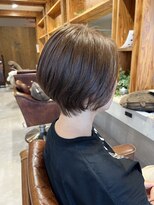 アドラーブル 駅南店(adorable)&nbsp;美髪結べるボブボブウルフミニウルフ薄めバング斜めバング