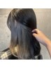 【菅野指名】カット+部分ブリーチ+カラー　￥14500～