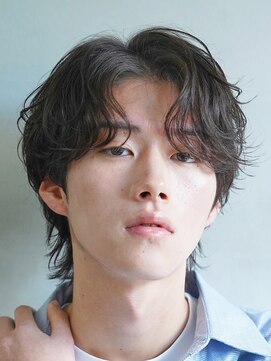 フィフスパーク(fifth PARK) 渋谷強めシャドウパーマスパイラルパーマメンズマッシュウルフ