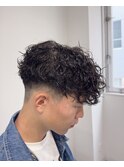 スペインカールスパイラルパーマ静岡メンズ
