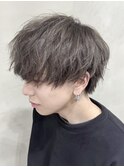 無造作メンズマッシュパーマニュアンスパーマスパイラルパーマ