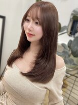 パルス ヨコハマ(PULSE yokohama) ミディアムレイヤーカット内巻き顔まわりレイヤーカット
