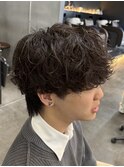 シャドウパーマ/スパイラルパーマ/波巻きパーマ
