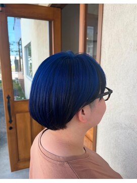 ルアナヘアー(Luana hair) ダブルカラー、カット、プレミークトリートメント