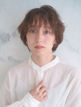 ニューヨークニューヨークマザーズ(NYNY Mothers) 明るめベージュ/ショート/ゆるふわパーマ/ウェーブ