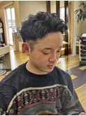 メンズショートパーマ
