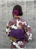 浴衣着付けヘアセット