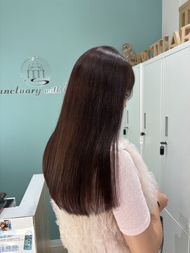 サンクチュアリ ウィズエデン 京橋店(Sanctuary with eden) ピンクブラウン