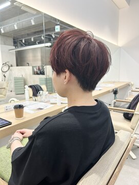 モリオフロムロンドン 大宮店(morio from London) 【ヘアドネーション/ショートヘア/癖毛を生かしたショートヘア】