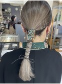 ポニーアレンジ ヘアセット ヘアアレンジ 日常使いにおすすめ