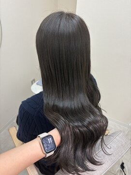 ネウィ 広島(newi) オリーブグレージュ / 髪質改善 / 透明感カラー