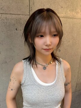 ジュノヘアージャパン 表参道(JUNO HAIR JAPAN) ★バングカラーで誰よりもオシャレに★韓国ハッシュレイヤー★