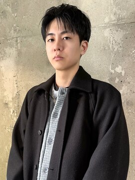 オルカ(ORCA) センターパート ダウンパーマ 眉毛 メンズ 新宿 南川聖華