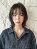 【春平日限定】カット+透明感カラー+ダメージケアTr ¥12,990