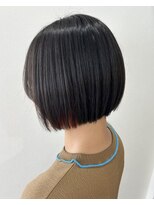 メラク バイ コア(Merak by CoRe.gn) 透明感春カラー切りっぱなしボブ◎透明感カラー