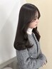 【カット＋カラー＋システムトリートメント　ショートスパ付き】￥12000