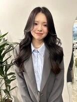 コエ(koe')&nbsp;ラベンダーブラウン × ロングレイヤー