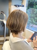 シュヴー 築地(CHEVEUX) 【築地】髪質改善/白髪ぼかし/明るい白髪染め/ショートボブ