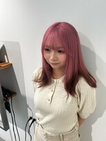 アミィ 半田青山店(Ami)&nbsp;ペールピンク エンドカラーブラウン