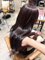 ラボヌールヘアーパルフェ 大宮西口店(La Bonheur hair parfait)&nbsp;ココアラベンダー/艶カラー/レイヤーカット/コテ巻き