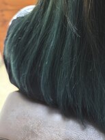 ハーツヘアーズ 上安店(HEARTS hair's)&nbsp;深みのあるグリーン♪