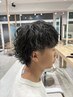 【山口限定】メンズカットパーマ　カット&パーマ&プレトリートメント