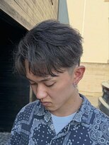 ジェネシス 津島店(genesis)&nbsp;透明感シャドウグレー　ショートフェザー