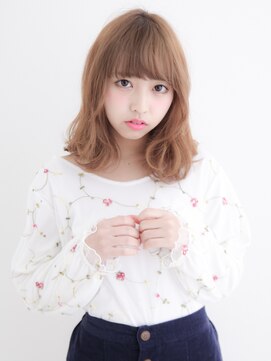 ニューヨークニューヨーク 山科店(NYNY) ミルクティアッシュ×外ハネボブ☆