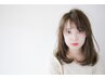カット＋オーガニック白髪カラー（リタッチ）＋アシストTr付　￥4900