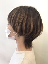 アメイジングヘアー 中沢店(AMAZING HAIR) ふんわりマッシュウルフ/ニュアンスカラー/フレンチカジュアル