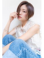 ロンドフルール 大宮東口(Lond fleur) Lond 林 クールに見せる前下がりショートボブ