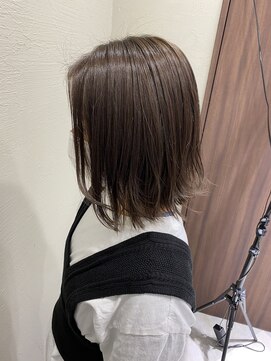 シエル 藤沢店(CIEL) 【CIEL】外ハネボブ×アッシュグレー