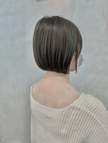 ロアヘアーコーディネート 京都駅前店(LoRE hair coordinate)&nbsp;LoRE☆ぱっんボブ・オリーブ系カラー