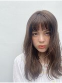 ロングレイヤー　ホワイトアッシュ　佐々木