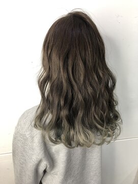 エストヘアシータ 川越店(est hair cita) 韓国人風くびれミディ×エギョモリかきあげロングプリカール