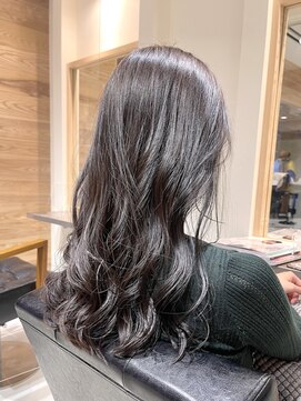 チョビー 銀座(chobii) ラベージュ/艶カラー/こなれヘア/グレージュ/地毛風カラー/tomok