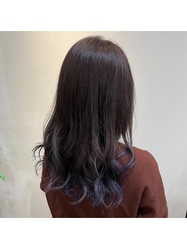 イーチ ディー ヘアーアンドトータルビューティー(each dee hair&total beauty) 【井出 朱音】パープルグラデーション